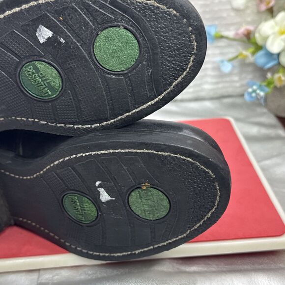 (M5) NANA Vintage BLACK ENGINEER BOOTS Goodyear Welted- Sz 6,E Made in USA - Picture 12 of 16